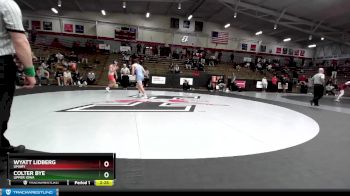 184 lbs Cons. Round 7 - Wyatt Lidberg, UMary vs Colter Bye, Upper Iowa