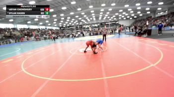 6 - 144 lbs Quarterfinal - Abyan Chowdhury, George C. Marshall vs Dylan Hagen, James W. Robinson