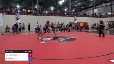 97 kg 5th Place - Adam Ahrendsen, Panther Wrestling Club RTC vs Adam Ortega, Charleston Regional Training Center