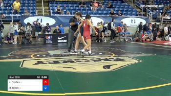 106 lbs Cons 16 #2 - Natalia Cortes, Illinois vs Madeline Black, Iowa
