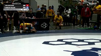 Senior Women Freestyle FS - 50 lbs Champ. Round 1 - Ava Bayless, Iowa Women's WC/ Titan Mercury Wrestling Club (TMWC) vs Arelys Valles, Grand View Wrestling Club