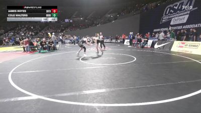 2A/1A Boys 120 Cons. Round 3 - James Royes, Enterprise Boys vs Cole Walters, Oakridge Boys