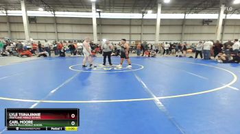 220 lbs Cons. Round 2 - Carl Moore, South Hills Middle School vs Lyle Tsinajinnie, Fruitland Middle School