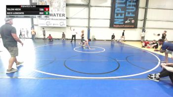 105 lbs Rr Rnd 3 - Talon Heck, Terps Xtreme MS vs Nico Lomonte, Donahue Wrestling Academy
