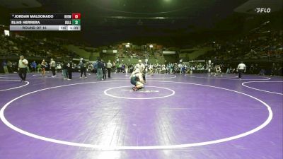 150 lbs Round Of 16 - Jordan Maldonado, Redwood -Visalia vs Elias Herrera, Bullard
