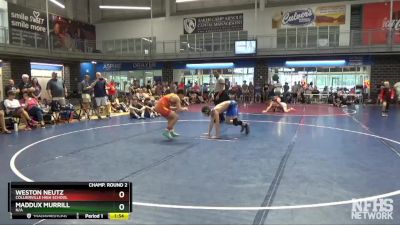 132 lbs Champ. Round 2 - Weston Neutz, Collierville High School vs Maddux Murrill, N/a