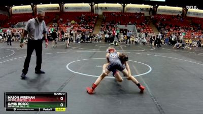 68 lbs Round 3 (8 Team) - Mason Wireman, Armory Athletics vs Gavin Bosco, Empyre WC Gold