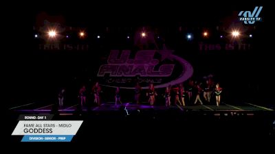 FAME All Stars - Midlo - Goddess [2023 L2.1 Senior - PREP Day 1] 2023 The U.S. Finals: Virginia Beach