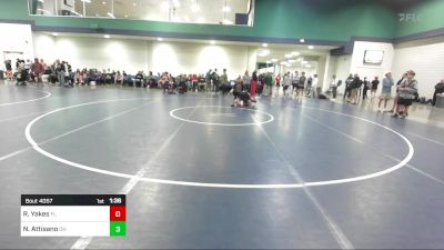 126 lbs Round Of 128 - Reid Yakes, FL vs Nathan Attisano, OH