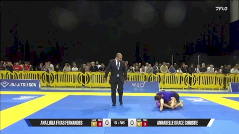 Annabelle Grace Christie vs Ana Luiza Frias Fernandes 2025 Pan IBJJF Jiu-Jitsu No-Gi Championship