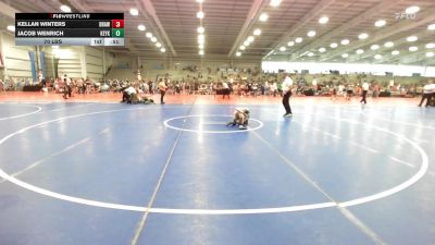 70 lbs Rr Rnd 2 - Kellan Winters, Brawler Elite vs Jacob Wenrich, Keystone Krush