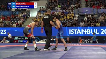 48 kg Qualif. - Maksim Bradziak, Individual Neutral Athletes vs Payam Farzad AHMADI BALOOTAKI, Iran