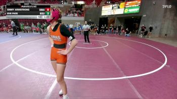 120 lbs Round 1 (16 Team) - Emmy Armstrong, Dumas vs Eve Pate, Midlothian