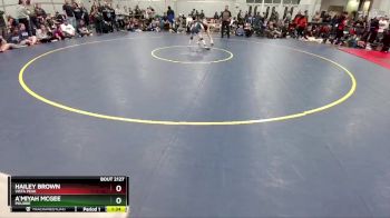 105 lbs Champ. Round 2 - Hailey Brown, Vista Peak vs A`miyah McGee, Poudre