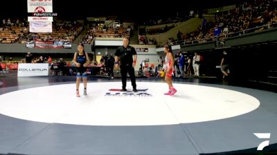 Champ. Round 1 - Brielle Mohammed, Red Wave Wrestling vs Camilla Gomez, Team Selma Wrestling Club