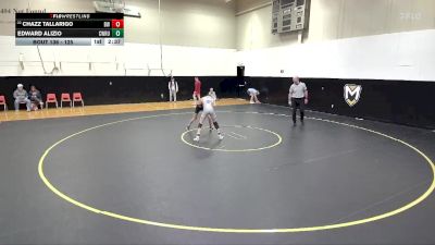 125 lbs Champ. Round 2 - Chazz Tallarigo, Baldwin Wallace vs Edward Alizio, Case Western Reserve