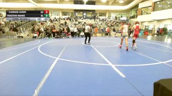 106 lbs Cons. Round 4 - Connor Avery, Cedar Valley vs Traeton Manis, Delta