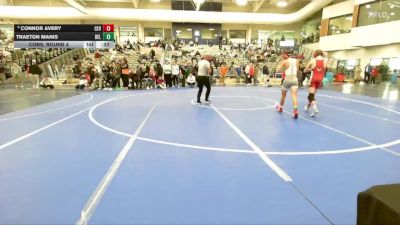 106 lbs Cons. Round 4 - Connor Avery, Cedar Valley vs Traeton Manis, Delta