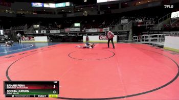 165 lbs Cons. Round 2 - Sahari Pena, Somerton High School vs Sophia Hudson, Chino Valley