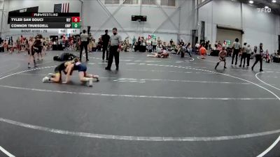 76 lbs Quarterfinal - Connor Truesdell, OMP vs Tyler San Souci, Refinery