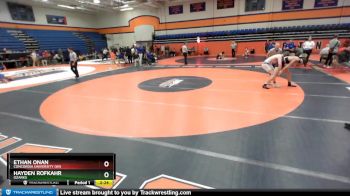 149 lbs Cons. Round 1 - Ethan Onan, Concordia University (WI) vs Hayden Rofkahr, Ozarks