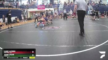 115 lbs Round 4 (6 Team) - Luke Lucero, Mat Rats vs Hank Muhr, Troup