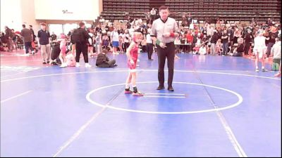 55 lbs Rr Rnd 1 - Cora Alessi, ICWL Lady Bruisers vs Emmaline Phillips, Triumph Trained - Girls