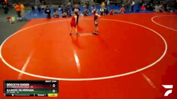 Round 2 - Breckyn Ender, W-K (Wabasha/Kellogg) vs Illinois Silverman, St. James