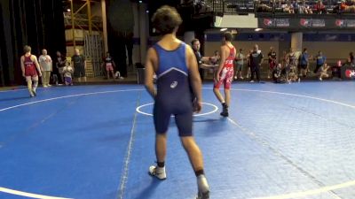 132 lbs Cons. Sub-quarters - River Lilly, Franklin Wrestling Club vs Ethan Gomez, Izzy Style Wrestling
