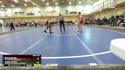 155-165 lbs Quarterfinal - Kyle Zulpo, Team Zulpo - PERRYVILLE vs Eligh Little, Terminator Wrestling Academy