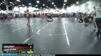 130 lbs Round 2 (8 Team) - Luke Scholz, Yale Street vs Logan Maurer, D3PRIMUS