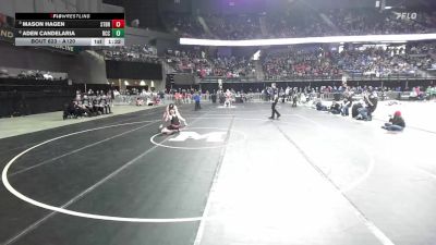 Quarterfinal - Mason Hagen, Sturgis Brown vs Aden Candelaria, Rapid City Central