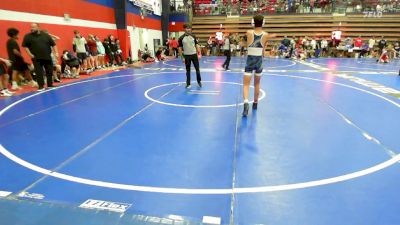 119 lbs Consi Of 8 #1 - Isaac Chavoya, Pryor Tigers Wrestling vs Rayden Miller, Bixby JH Boys