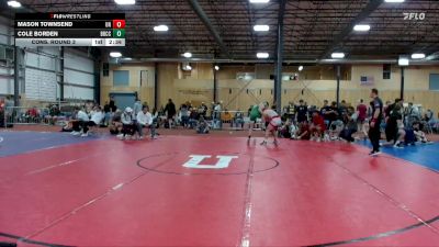 141 lbs Cons. Round 3 - Cole Borden, Big Bend Community College vs Mason Townsend, Unattached