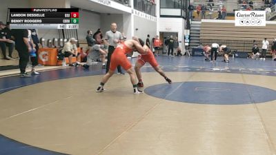 157 lbs Semifinal - Landon Desselle, Ohio State vs Benny Rodgers, Cornell