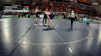 5A 285 lbs Champ. Round 1 - Wrecker Havens, Century vs Sam Buck, Emmett