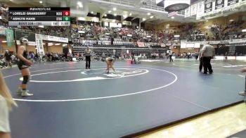 130 lbs Semifinal - Ashlyn Hahn, Stockton HS vs Lorelei Granberry, Norton Community HS