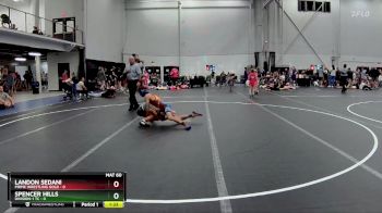 98 lbs Round 3 (8 Team) - Spencer Hills, Division-1 TC vs Landon Sedani, Prime Wrestling Gold