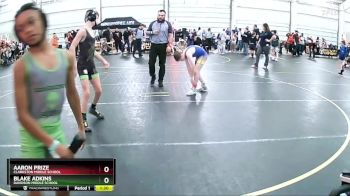 90 lbs Round 4 - Blake Adkins, Davidson Middle School vs Aaron Prize, Clarkston Middle School