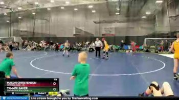 115 lbs Round 2 (4 Team) - Tanner Baker, South Dakota Blizzard vs Mason Christenson, Wyoming Gold