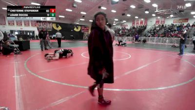 115 lbs Cons. Round 1 - Cheyenne Stepanian, Hesperia vs Leann Rocha, Yucca Valley