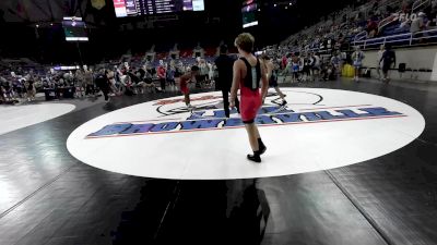 138 lbs Cons 64 #1 - Elijah Carrington, NY vs Bo Sweetman, OH