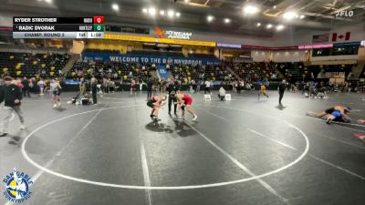 165 lbs Champ. Round 2 - Radic Dvorak, Huntley vs Ryder Strother, Hampton-Dumont-CAL