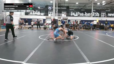 160 lbs Rr Rnd 2 - Christopher Sei, The Outsiders Wrestling Club - MS vs Lucas Jones, Kraken - MS
