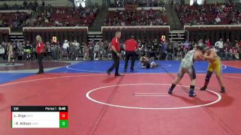 108 lbs 3rd Place Match - Ryker Wilson, North Montana Wrestling Club vs Lucas Drga, Miles City Wrestling Club