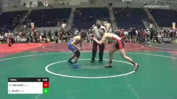 145 lbs Consi Of 8 #1 - Hunter Harwood, Salem Elite vs Logan Smith, Askeo