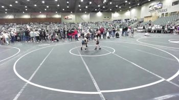 46 lbs Semifinal - Gabriel Gutierrez, Ripon Tribe Wrestling vs Olen Lee, Lassen Wrestling Association