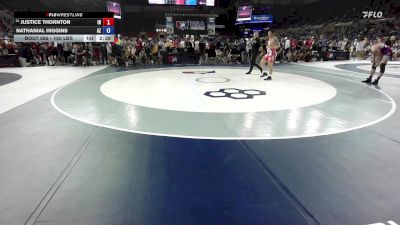 150 lbs Champ. Rd Of 128 - Justice Thornton, IN vs Nathanial Higgins, AZ