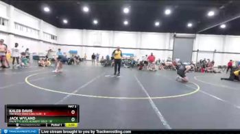 155 lbs Round 3 (4 Team) - Jack Wyland, Palmetto State Academy Gold vs Kaleb Davis, Tar River Wrestling Club