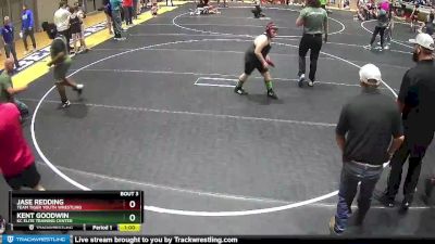 Quarterfinal - Kent Goodwin, KC Elite Training Center vs Jase Redding, Team Tiger Youth Wrestling